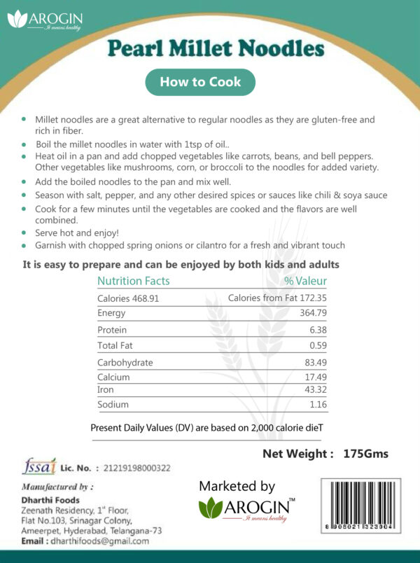 Pearl Millet Noodles - Image 3