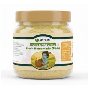 Arogin Pure & Natural Fresh Homemade Ghee (500 Grams)